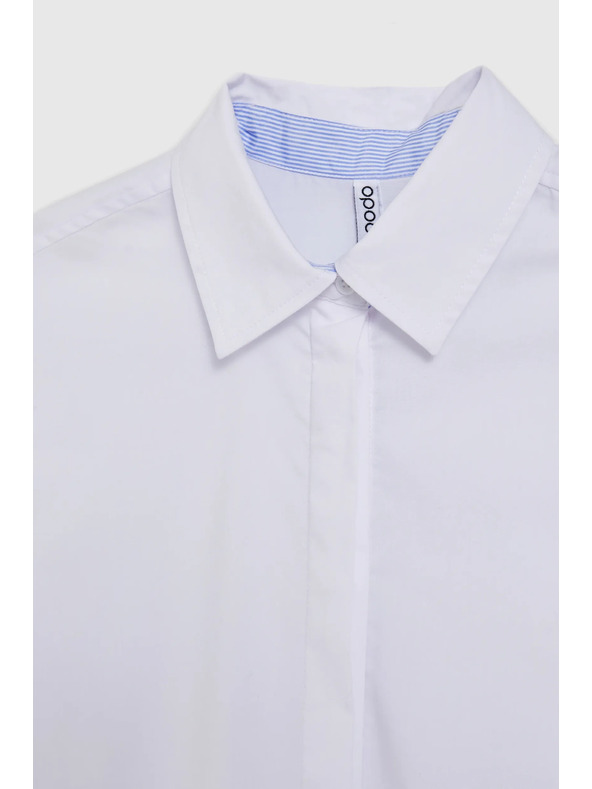 Moodo Бяла дамска риза