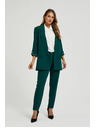 Moodo Тъмнозелено дамско сако