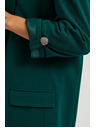 Moodo Тъмнозелено дамско сако