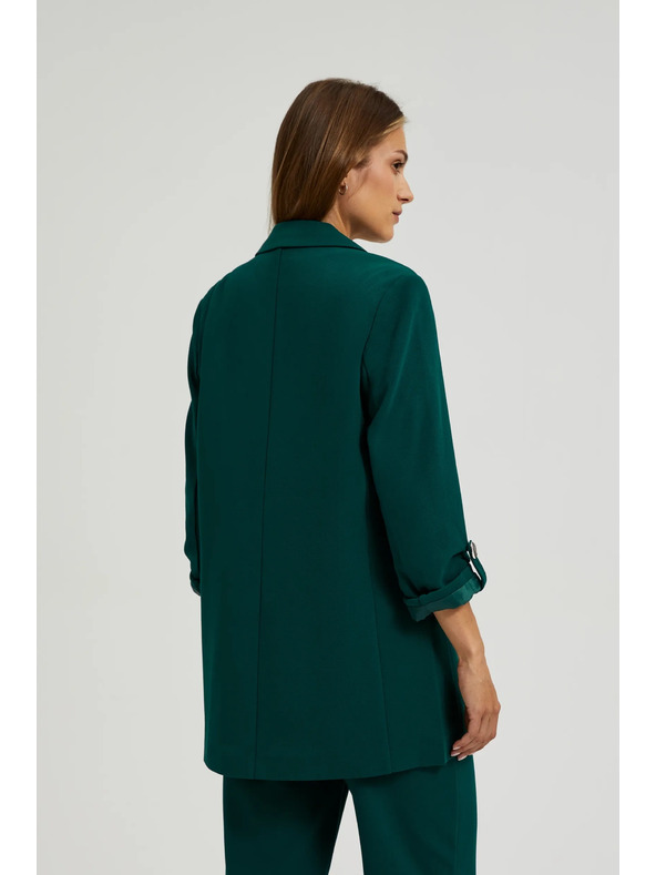 Moodo Тъмнозелено дамско сако