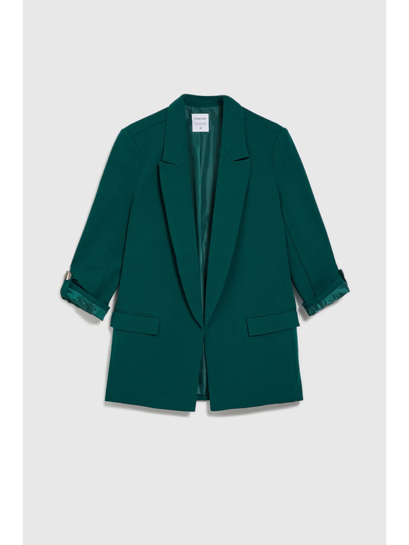 Moodo Тъмнозелено дамско сако