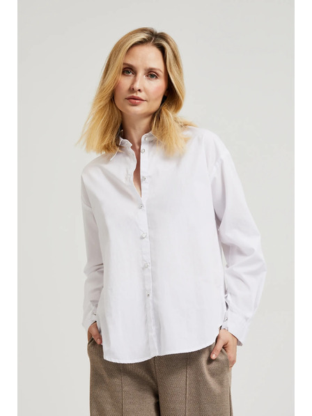 Moodo Бяла дамска риза