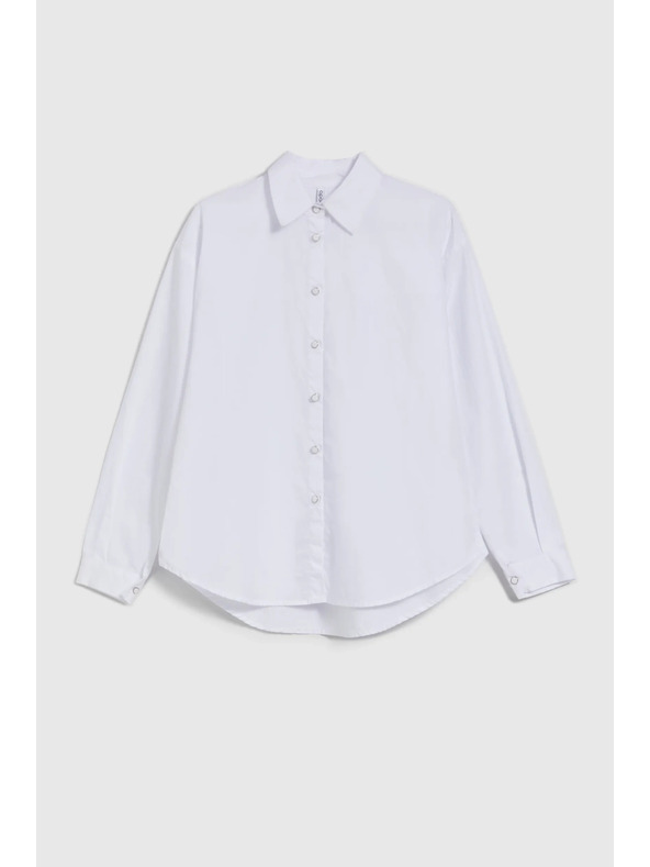 Moodo Бяла дамска риза