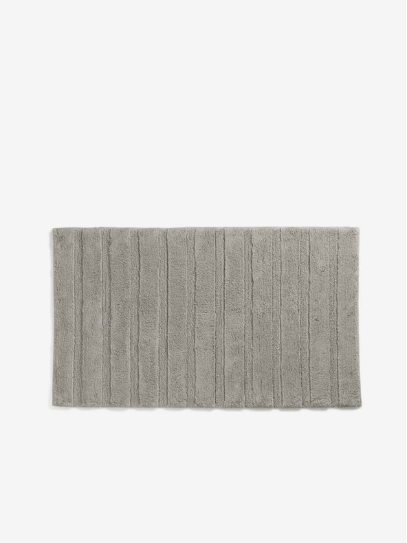 Kela Баня постелка Megan 100x60 см памук сребристосив KELA