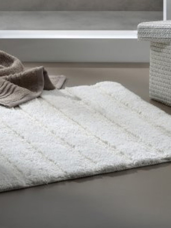 Kela Баня постелка Megan 100% памук мъхово зелена 80,0x50,0x1,6см KELA