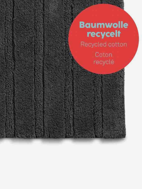 Kela Баня постелка Megan 120x70 см памук сивобял KELA