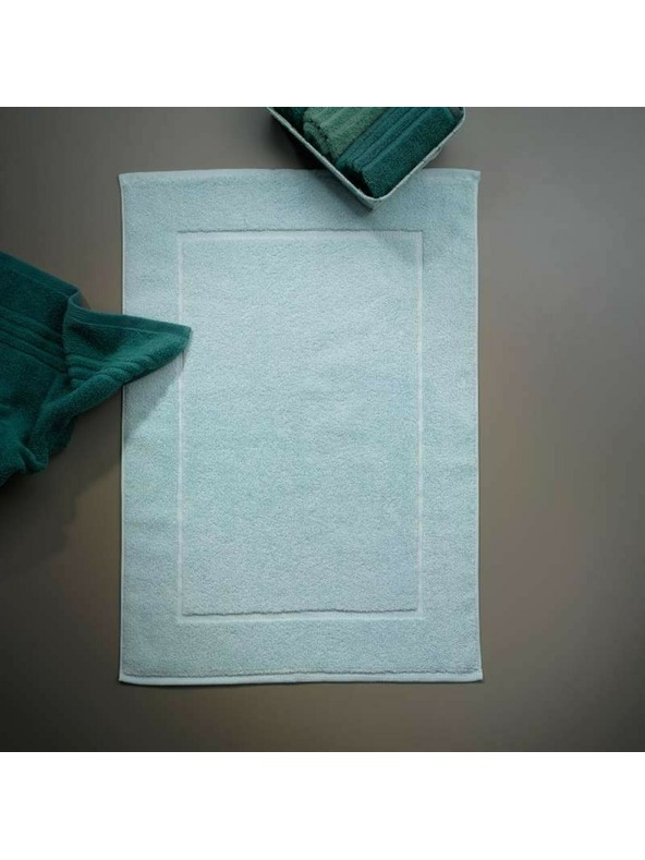 Kela Баня постелка Ladessa 70x50 см памук сребристо-сив KELA