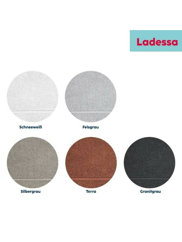 Kela Баня постелка Ladessa 70x50 см памук сребристо-сив KELA