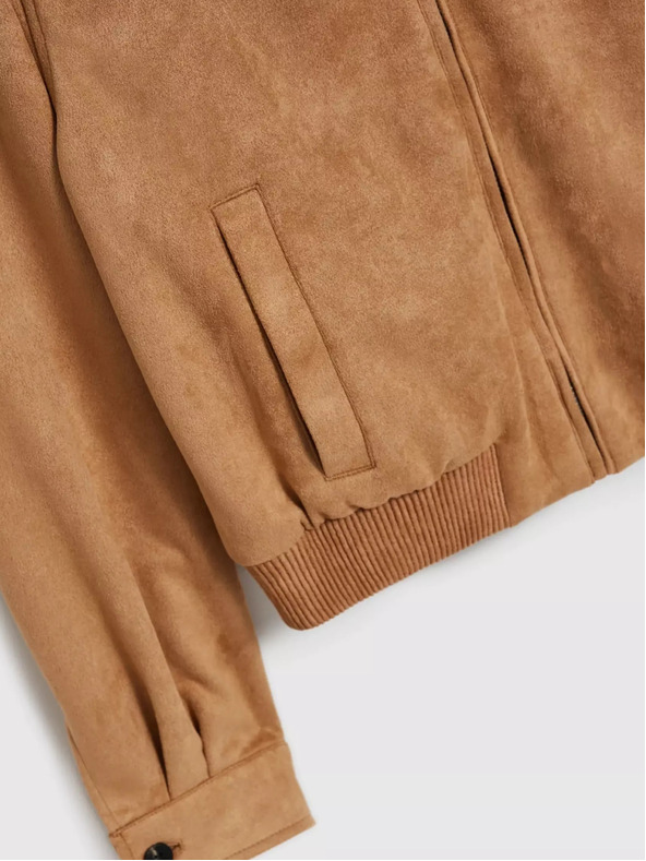 Moodo Бежово дамско яке