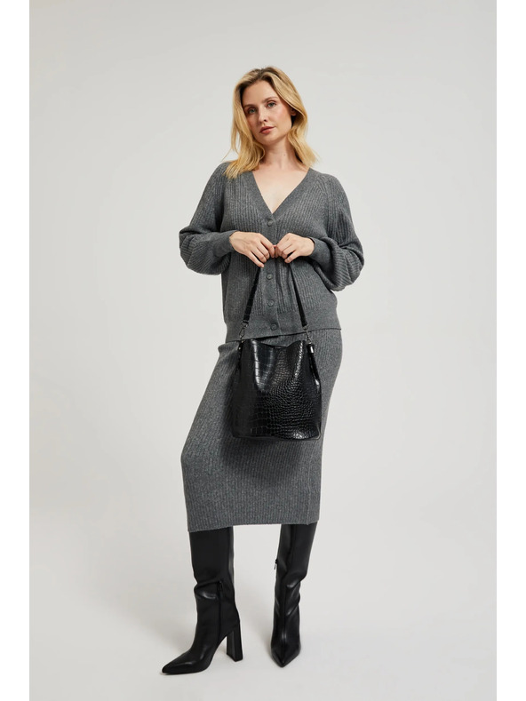 Moodo Черна дамска чанта