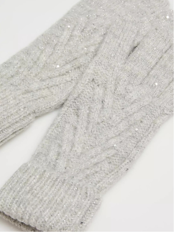 Moodo Сиви дамски ръкавици