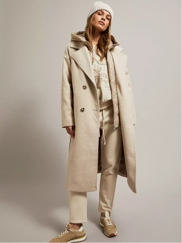 Moodo Бежово дамско яке