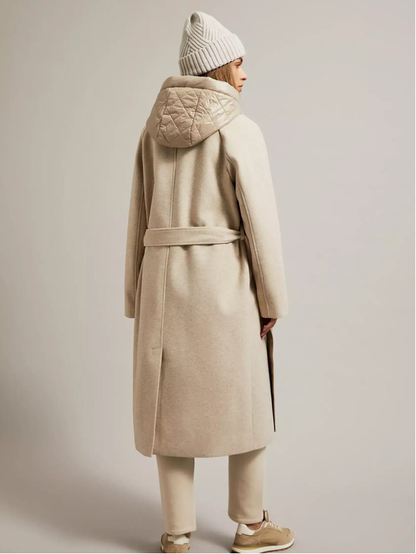 Moodo Бежово дамско яке