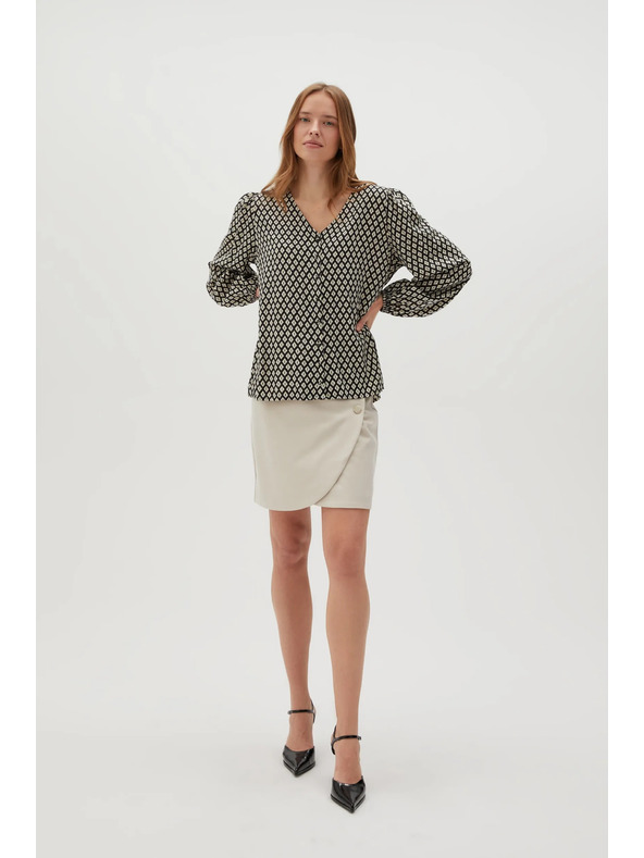 Moodo Черна дамска риза