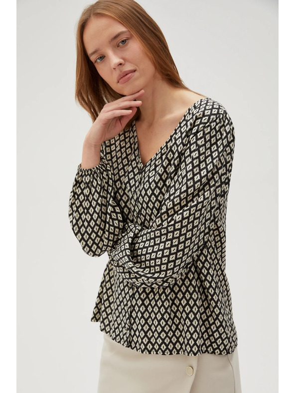 Moodo Черна дамска риза