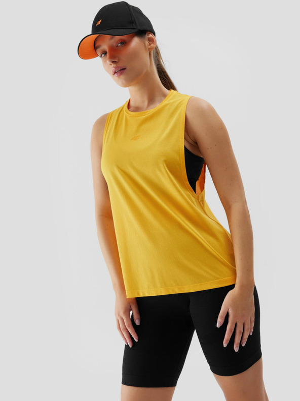 4F Дамски спортен бързосъхнещ топ loose 4F