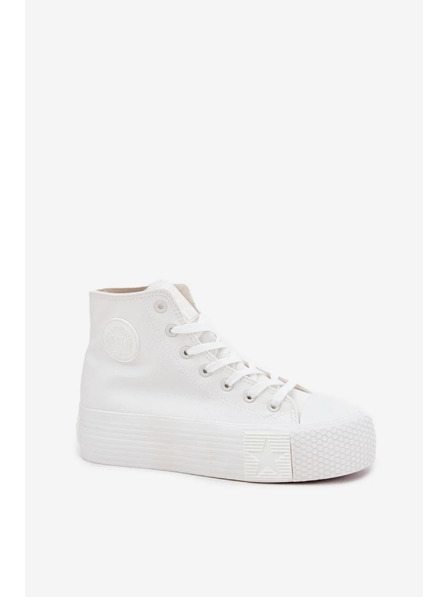 BIG STAR SHOES Дамски платнени маратонки на платформа Big Star