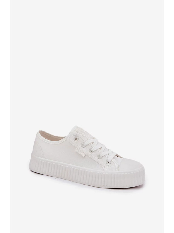 BIG STAR SHOES Дамски платнени маратонки на платформа Big Star