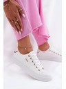 BIG STAR SHOES Дамски бели платнени маратонки Big Star