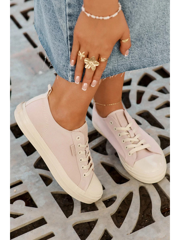 BIG STAR SHOES Дамски маратонки Big Star – светлорозови