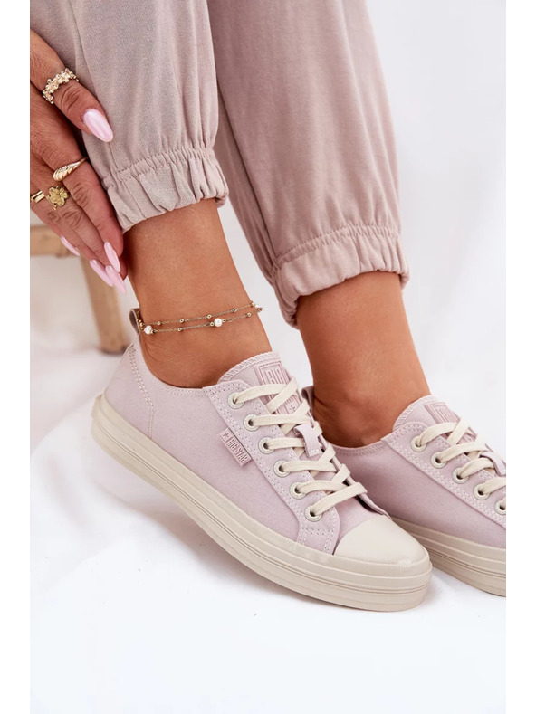 BIG STAR SHOES Дамски маратонки Big Star – светлорозови