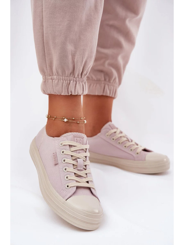 BIG STAR SHOES Дамски маратонки Big Star – светлорозови