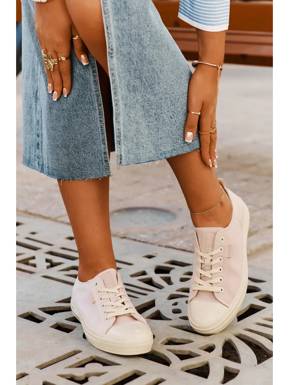 BIG STAR SHOES Дамски маратонки Big Star – светлорозови