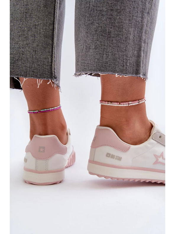 BIG STAR SHOES Дамски ниски маратонки Big Star Розови