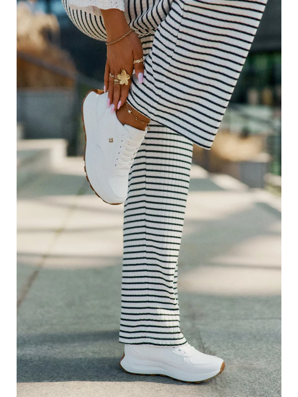 BIG STAR SHOES Дамски стилни обувки Big Star HI-POLY SYSTEM – бели