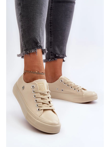 BIG STAR SHOES Класически дамски маратонки Big Star - Бежови