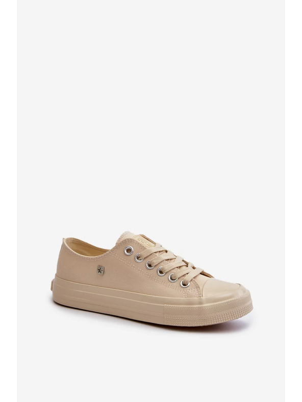 BIG STAR SHOES Класически дамски маратонки Big Star - Бежови