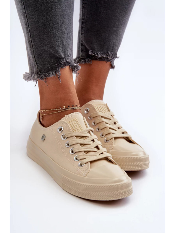 BIG STAR SHOES Класически дамски маратонки Big Star - Бежови