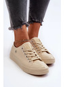 BIG STAR SHOES Класически дамски маратонки Big Star - Бежови