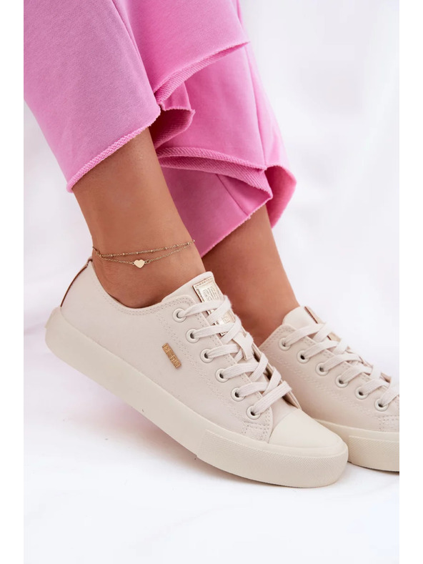 BIG STAR SHOES Дамски платнени маратонки Big Star – бежови