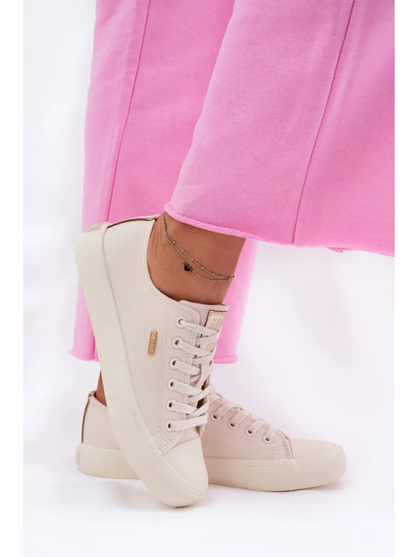 BIG STAR SHOES Дамски платнени маратонки Big Star – бежови