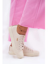 BIG STAR SHOES Дамски платнени маратонки Big Star – бежови