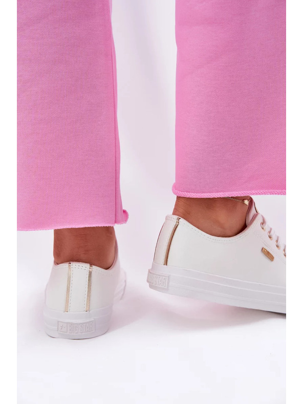 BIG STAR SHOES Дамски маратонки от еко кожа Big Star – бели