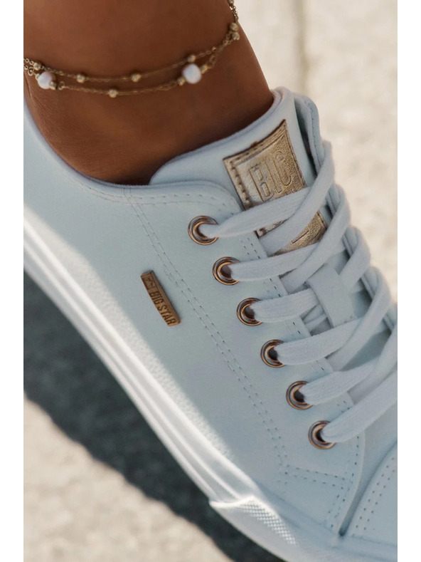 BIG STAR SHOES Дамски маратонки от еко кожа Big Star – бели