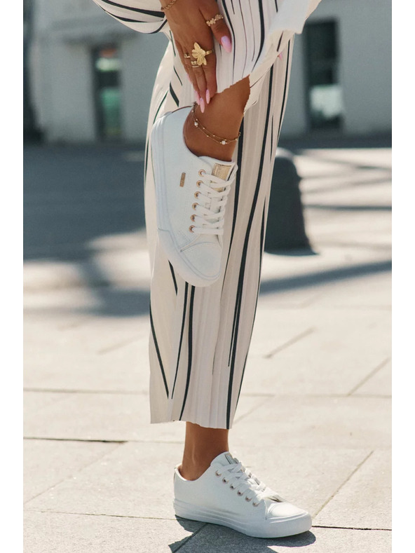 BIG STAR SHOES Дамски маратонки от еко кожа Big Star – бели