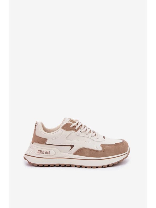 BIG STAR SHOES Дамски маратонки Big Star HI-POLY SYSTEM – бежови