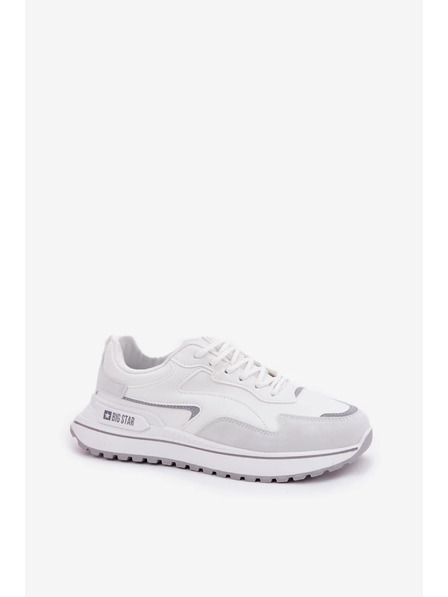 BIG STAR SHOES Дамски маратонки Big Star HI-POLY SYSTEM – бели
