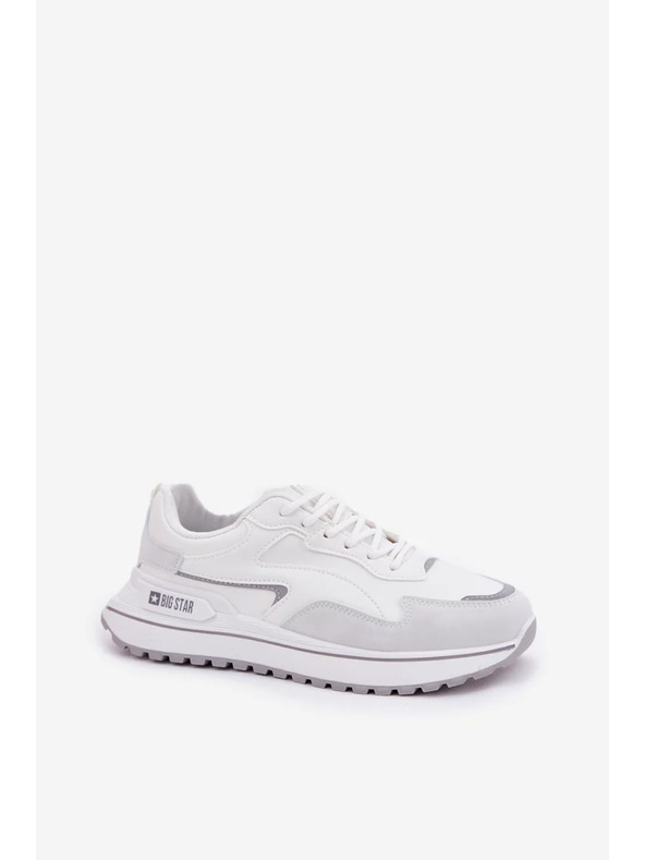 BIG STAR SHOES Дамски маратонки Big Star HI-POLY SYSTEM – бели
