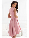 numoco Светлорозова рокля с дантела