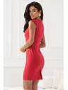 numoco Класическа прилепнала рокля в червен цвят