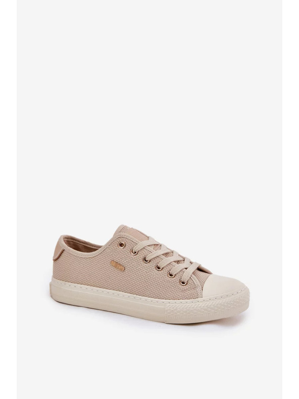 BIG STAR SHOES Дамски платнени маратонки Big Star – бежови