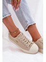 BIG STAR SHOES Дамски платнени маратонки Big Star – бежови