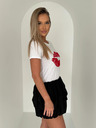 Edoti Бяла памучна тениска SLR098 OTHER