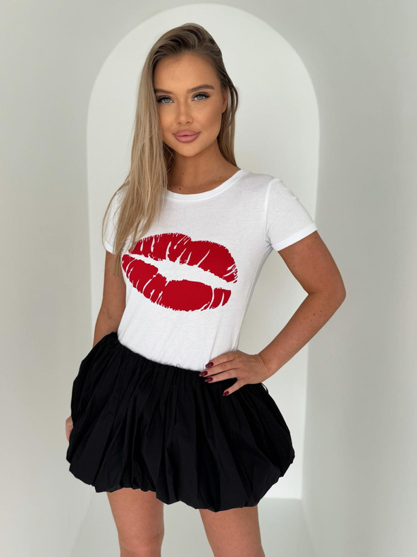 Edoti Бяла памучна тениска SLR098 OTHER