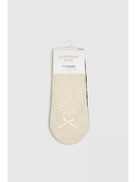 Moodo Бежови чорапи
