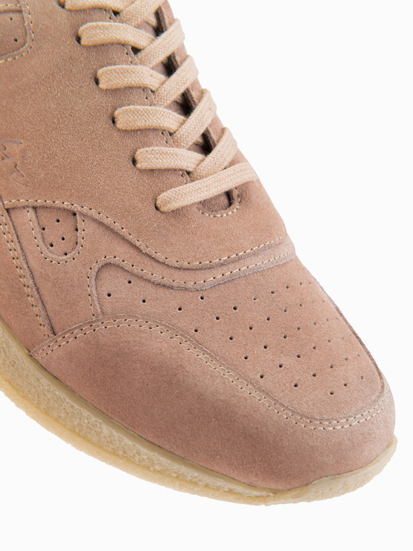 Ombre Clothing Мъжки леки велурени обувки в спортен стил - бежово